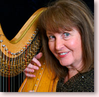 Sally Fletcher, harpist